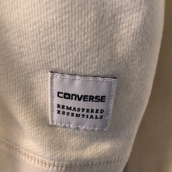 CONVERSE REMASTERED ESSENTIALS SWEATSHIRT IN CREAM - Picture 3 of 7